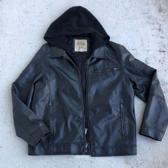 Route 66 leather jacket - Picture 1 of 8